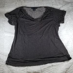 Banana republic soft stretch cowl neck top